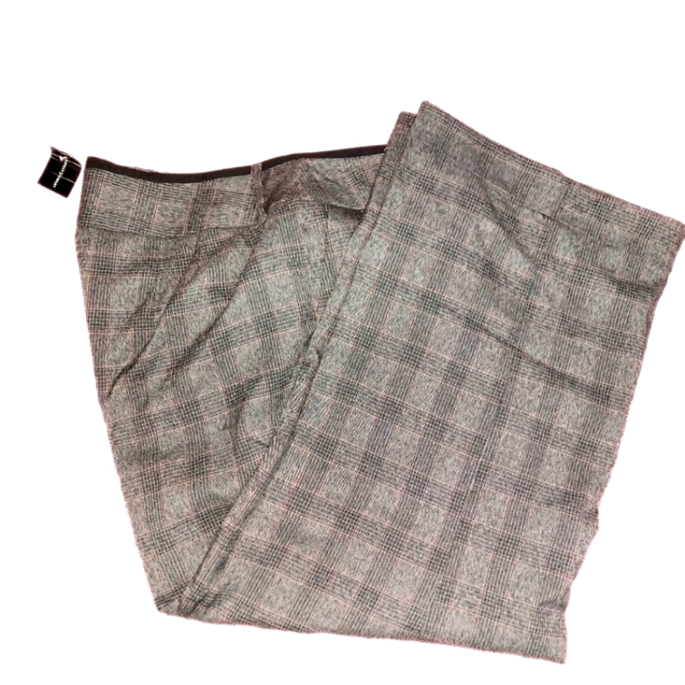 Ashley Stewart Wide Leg Cuffed Pants 22